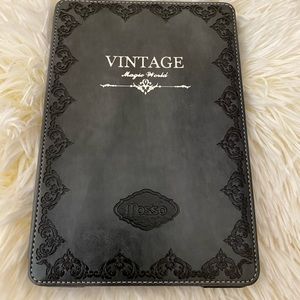 MOSSO Modern Vintage Book Style Case for iPad 3